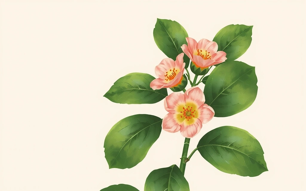 Bakuchiol plant extract botanical illustration